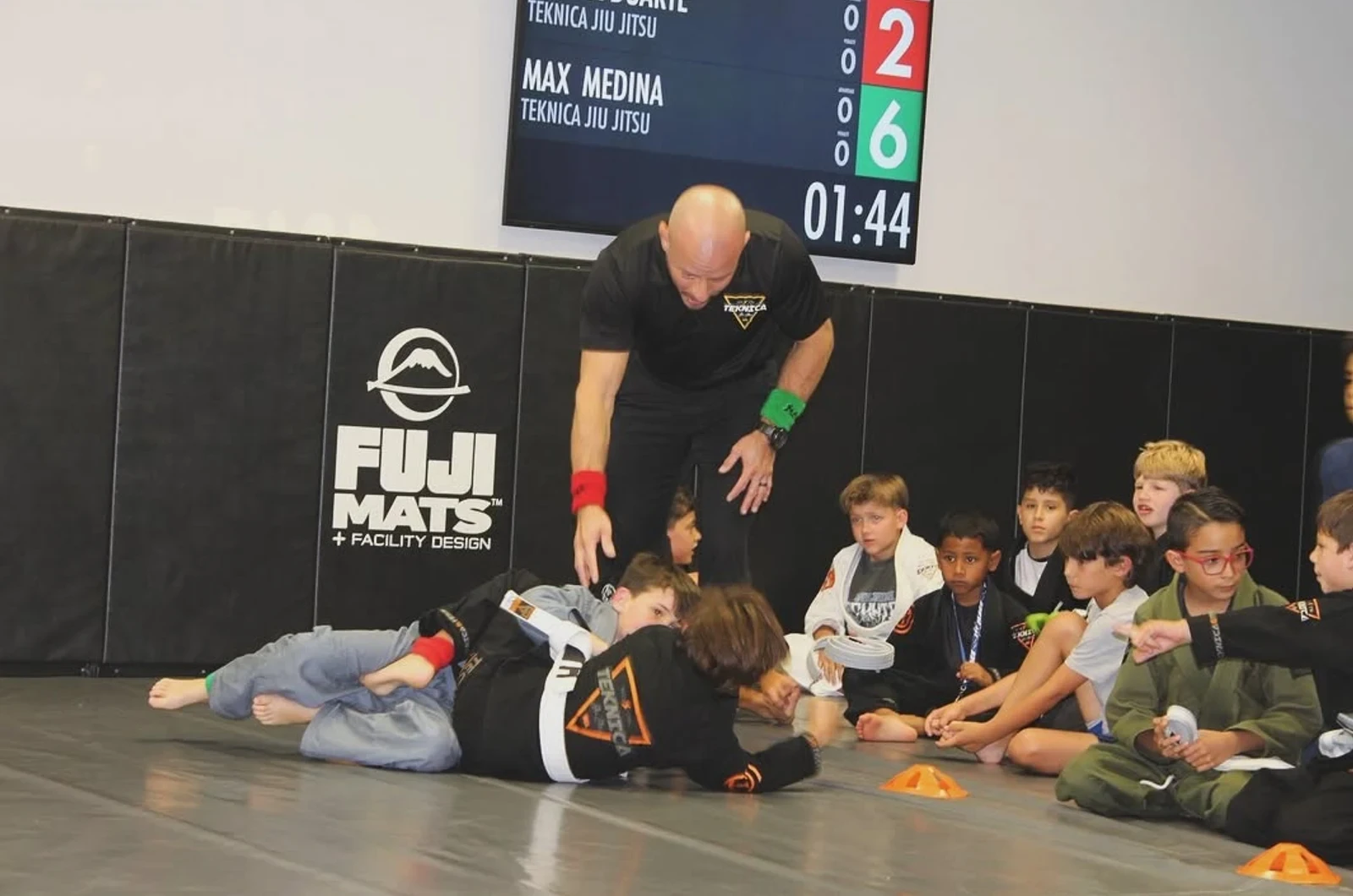 Kids martial arts class at Teknica Martial Arts