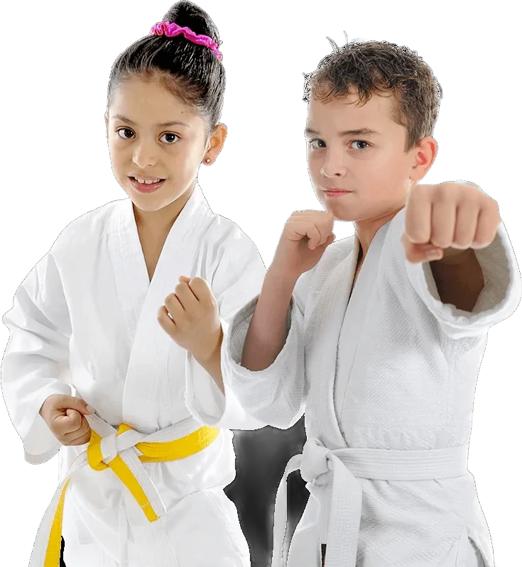 Kids martial arts student